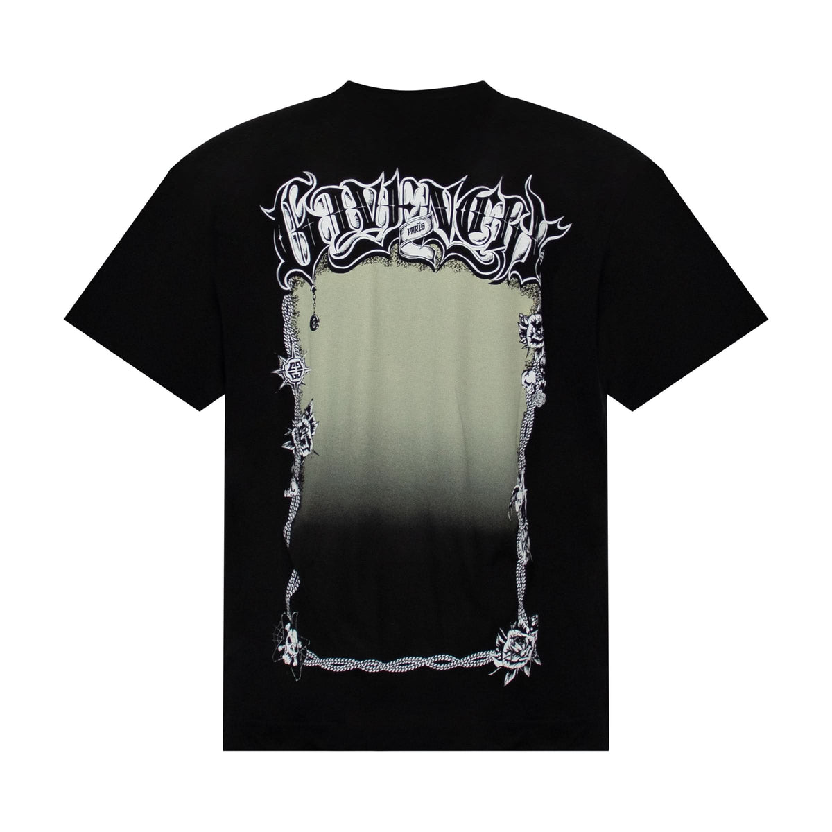 Empty Frame Oversized T-Shirt in Black