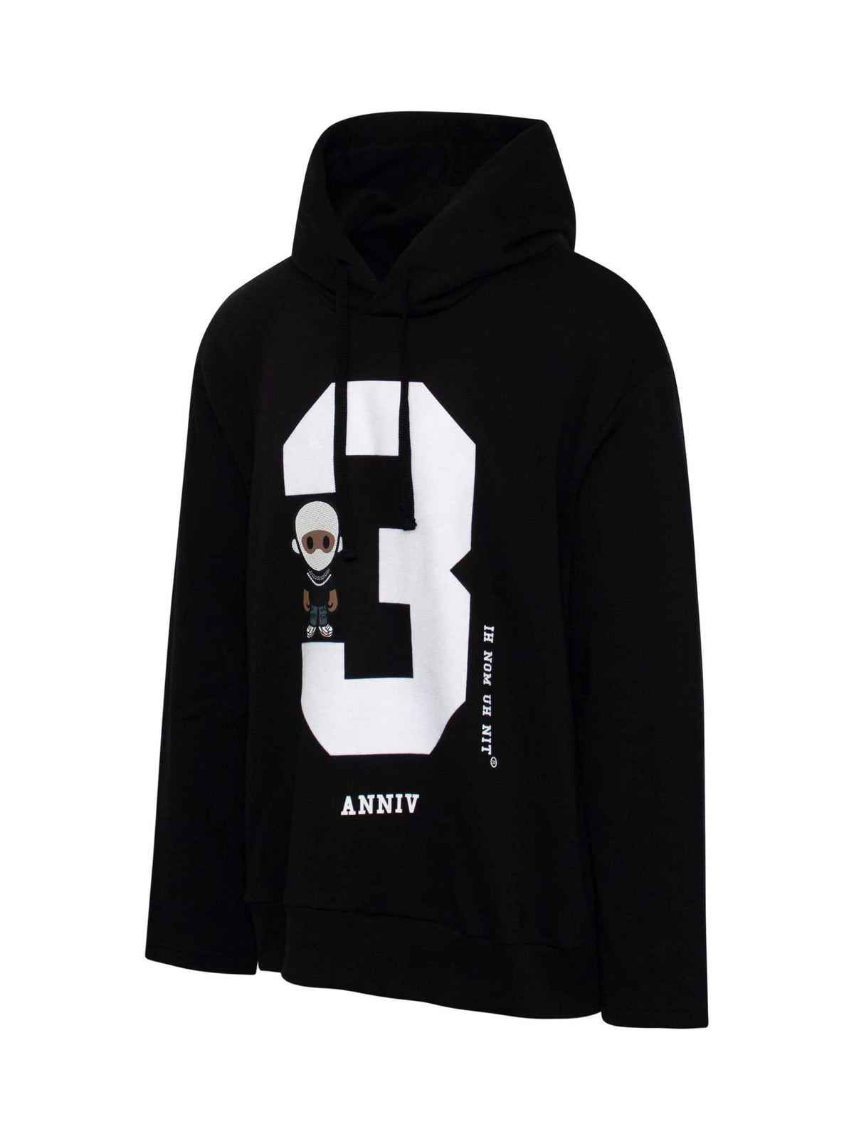3 Future Hoodie in Black