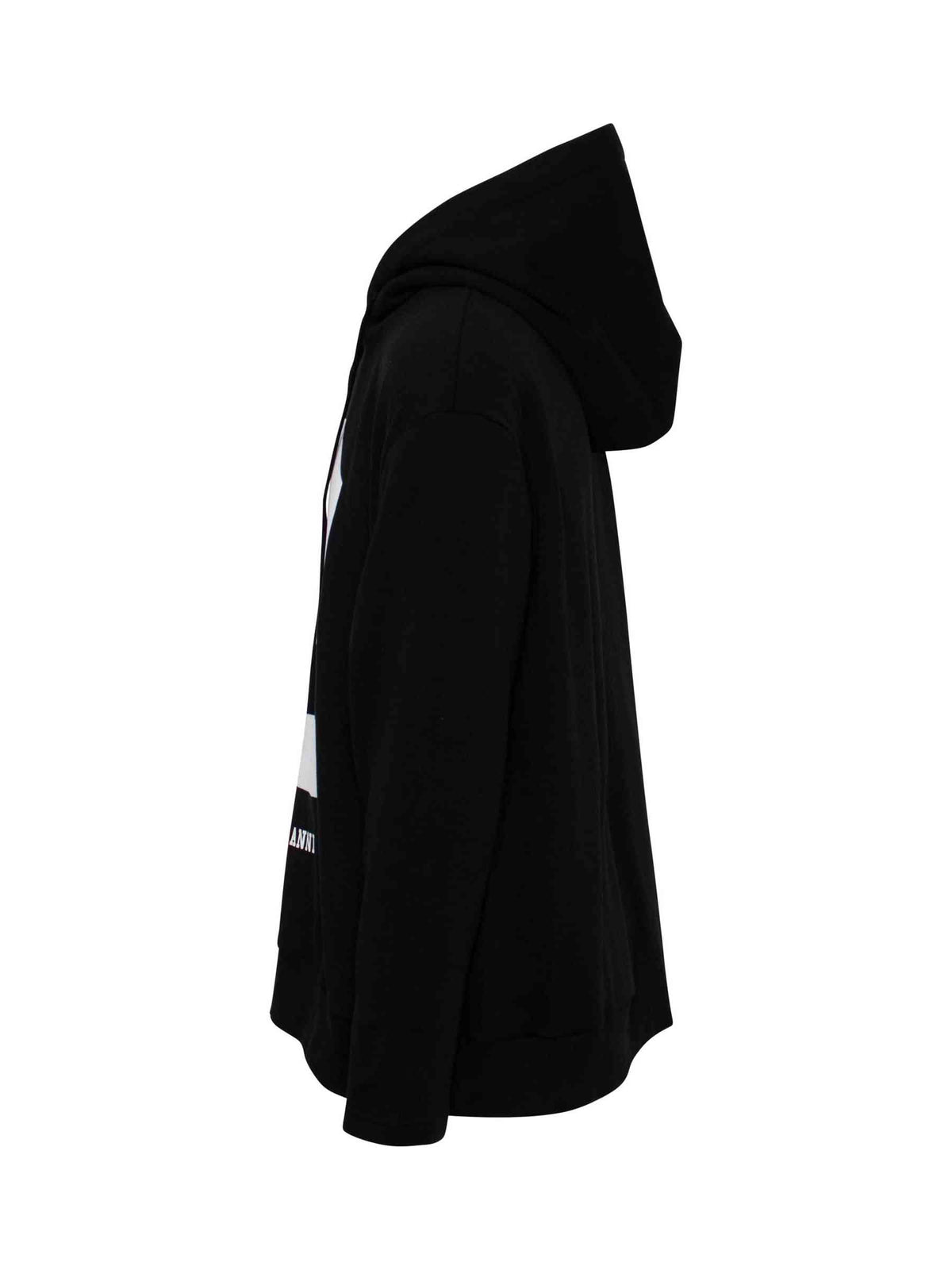 3 Eleven Hoodie in Black