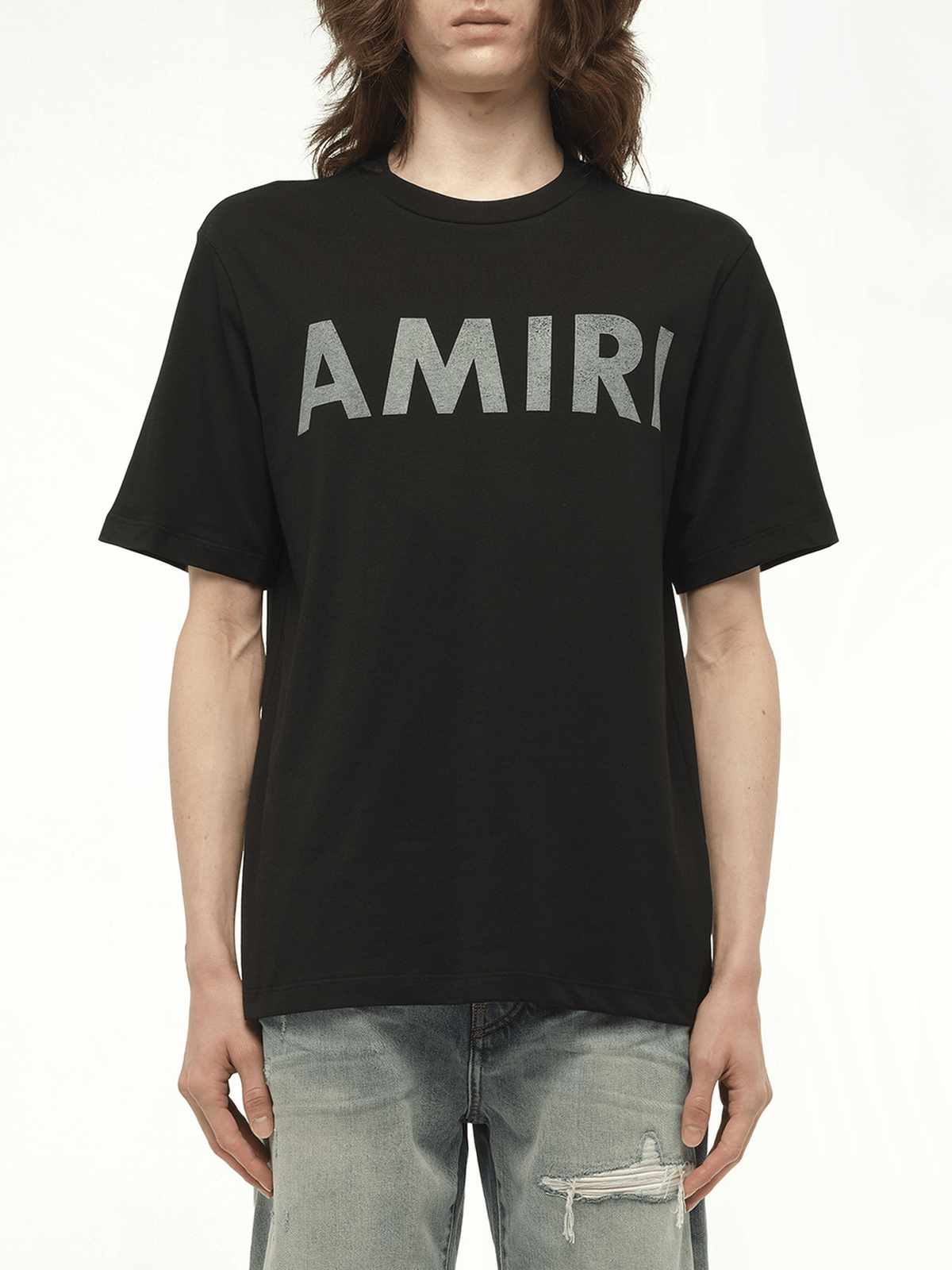 Amiri Stencil T-Shirt in Black