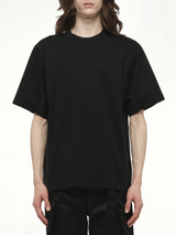 Suiting x Cotton Jersey T-Shirt in Black