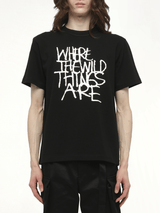 WHERE THE WILD THINGS ARE Logo T-Shirt in Black