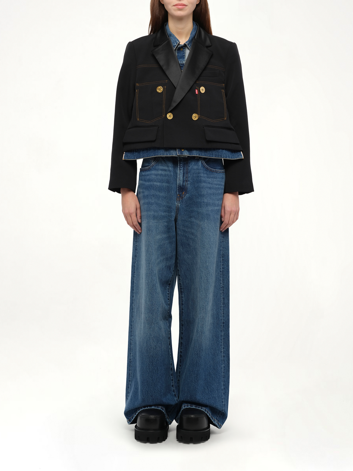 Levi's Denim x Matelasse Twill Jacket in Black