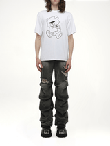 Undercover Teddy Bear Printed T-Shirt in White