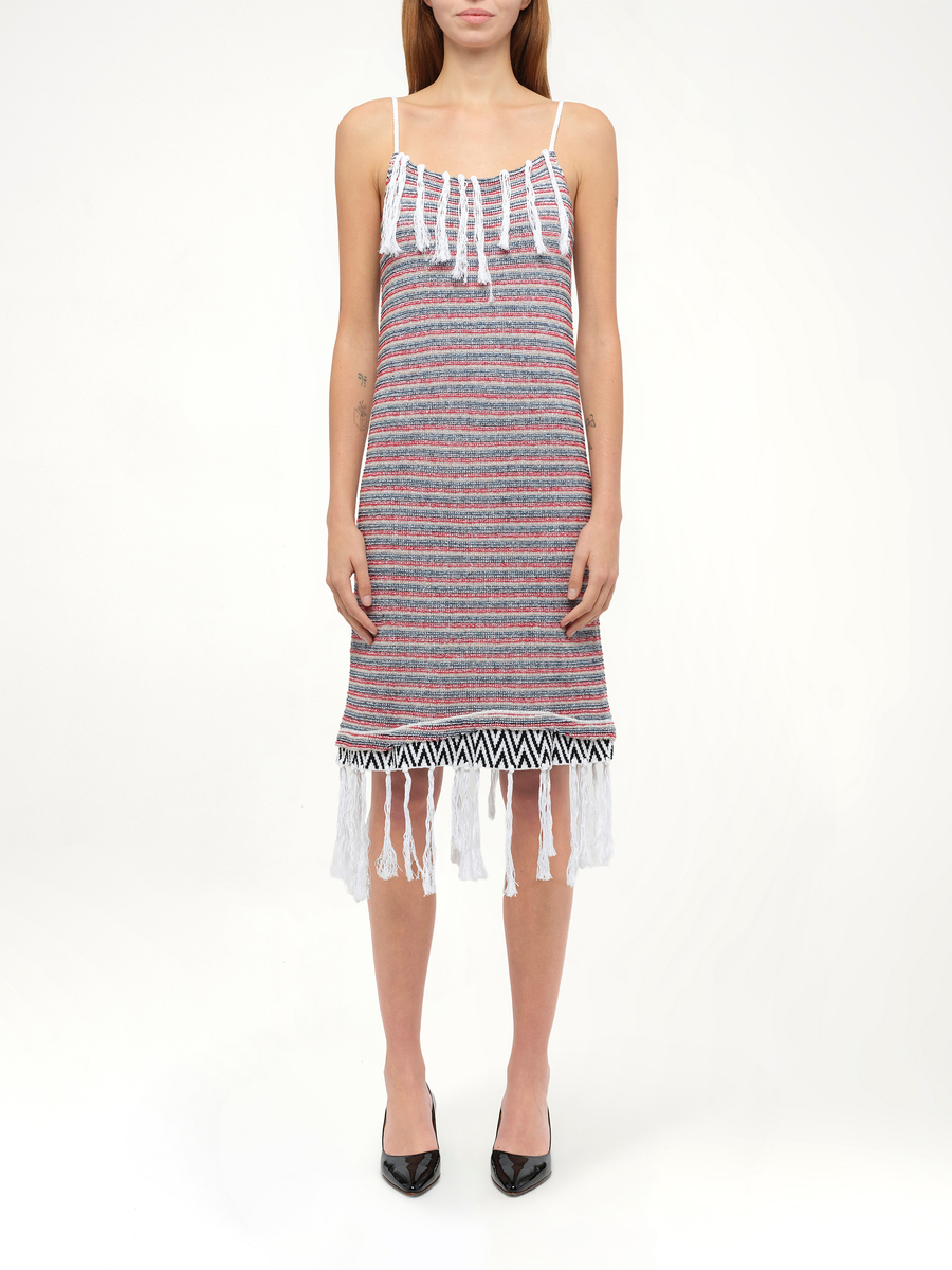 Loewe x Paula Strappy Dress in White