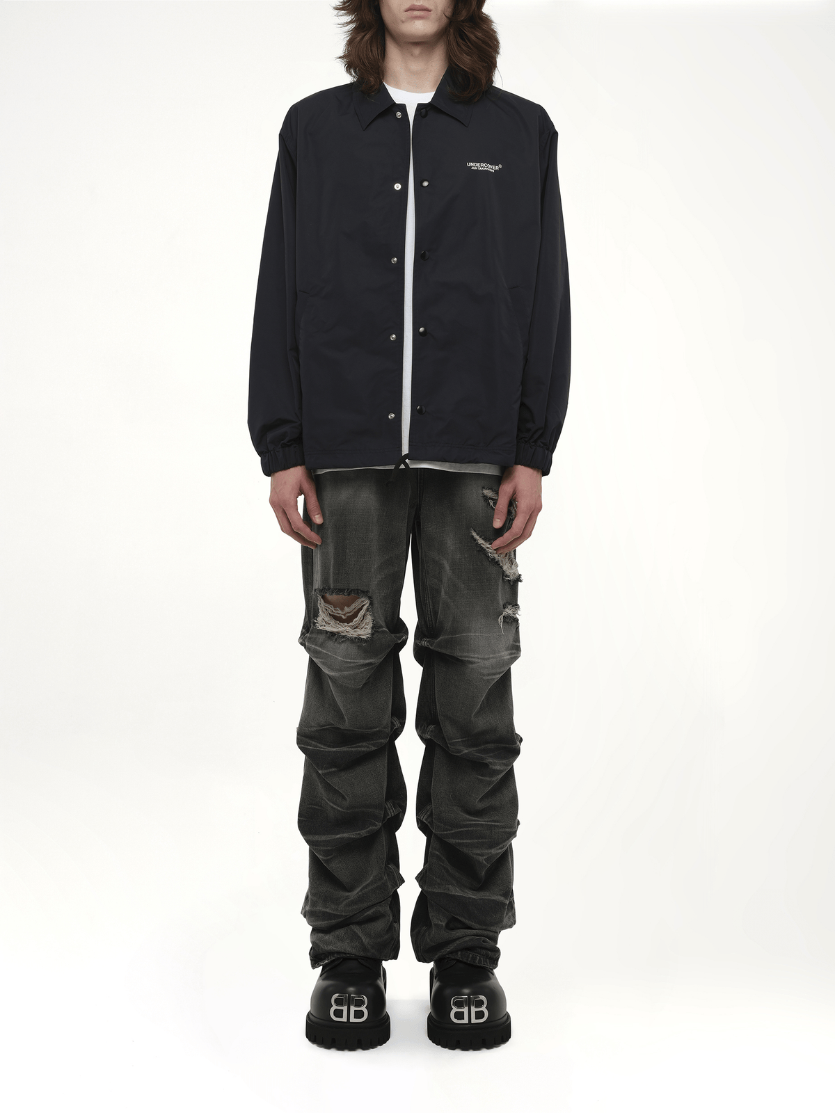 Undercover Undercover Coach Jacket in Black