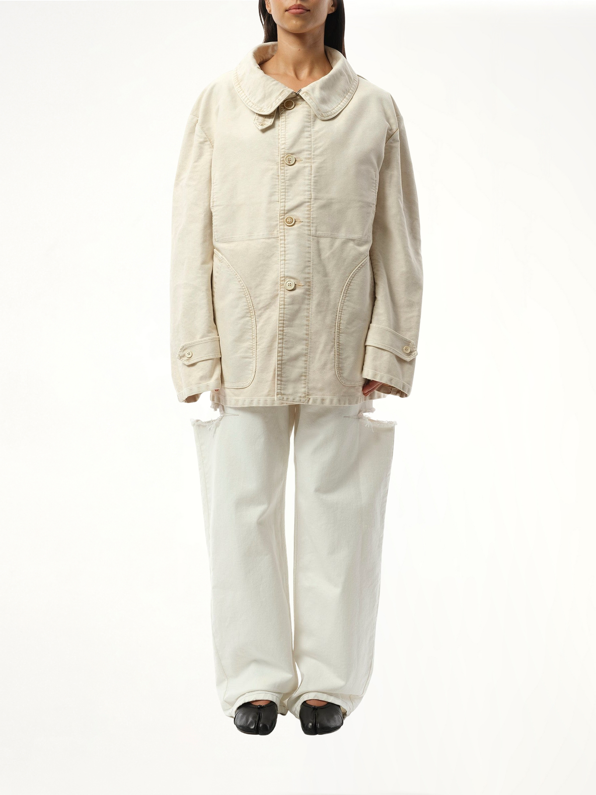 Workers Moleskin Jacket in Nut Wash