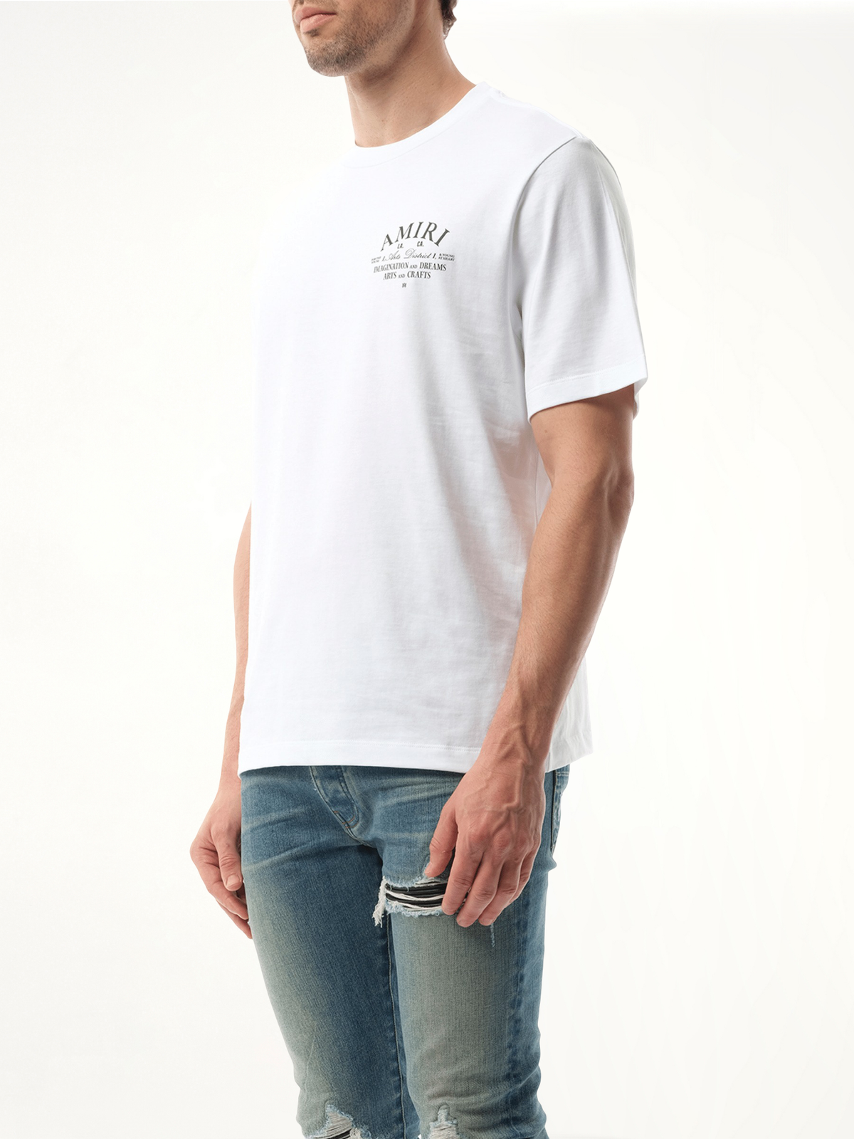 Amiri Arts District T-Shirt in White