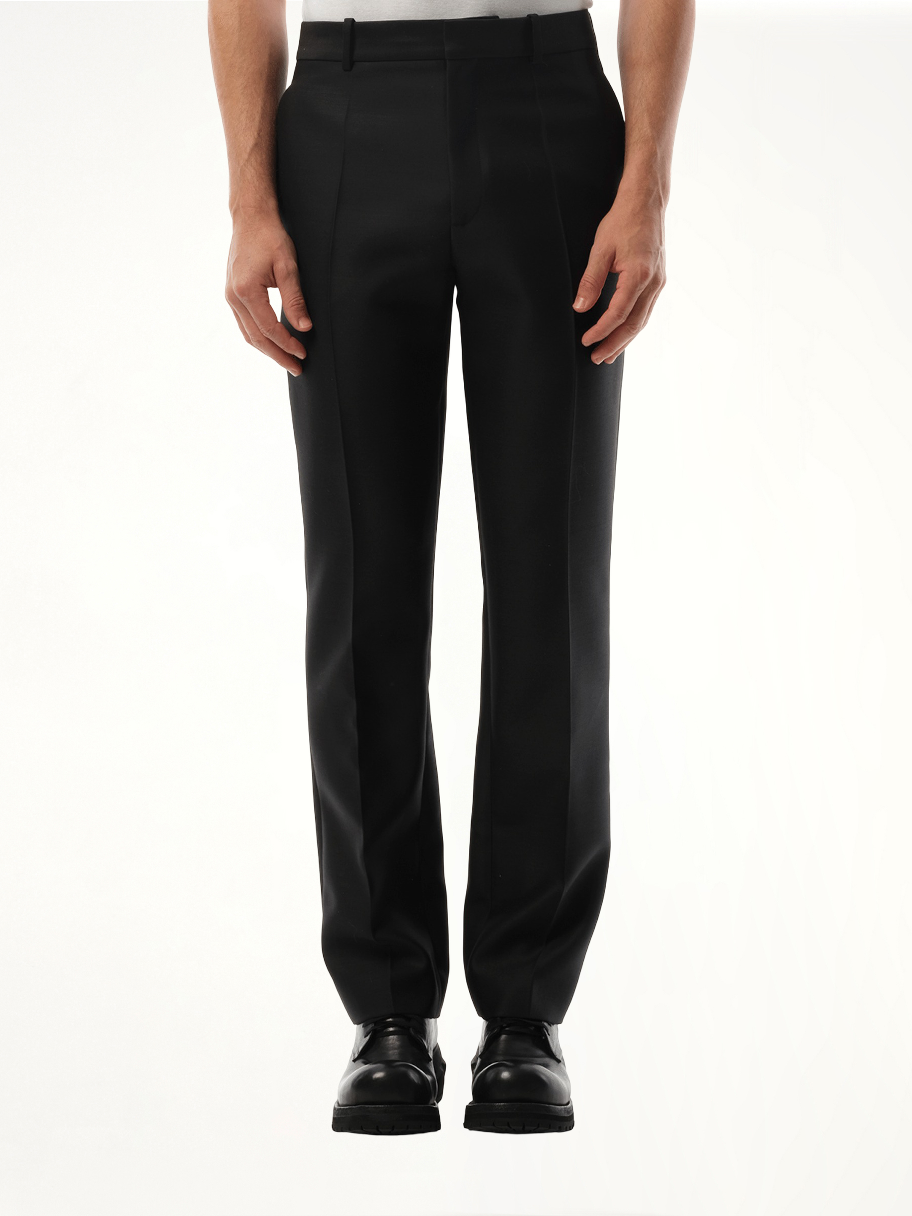 Slim Fit Trouser in Black