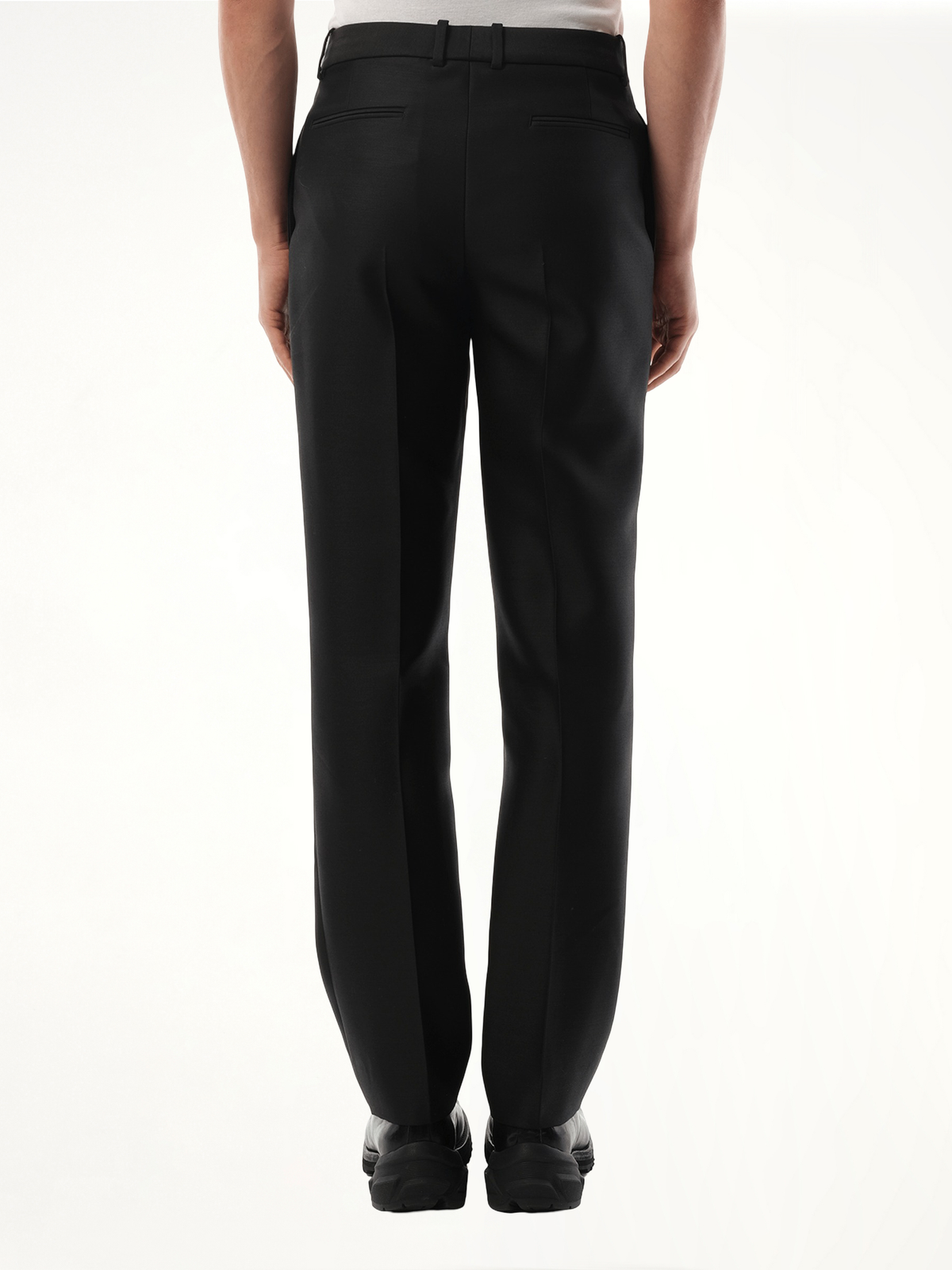 Slim Fit Trouser in Black