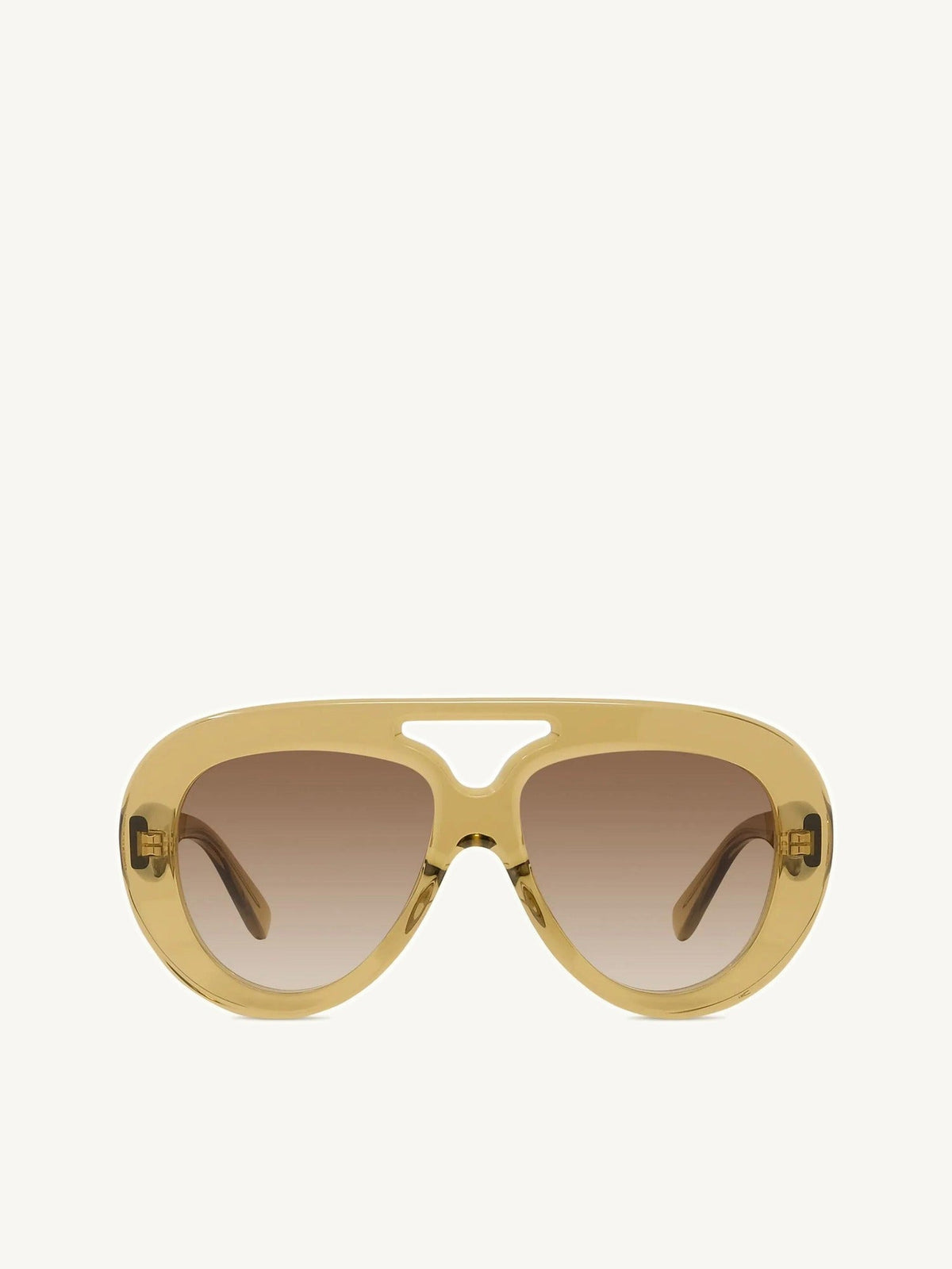 Loewe LW40144U 5596F Sunglasses in Clear Apple/Gold
