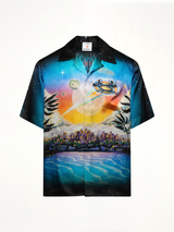 La Premonition Cuban Collar Shirt in Multicolour