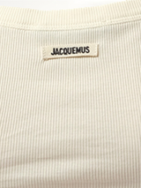 Le Debardeur Gros Grain in White