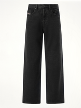 2001 D-Macro Jeans in Black/Dark Grey