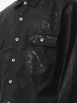 Denim Jumbo Outershirt in Black