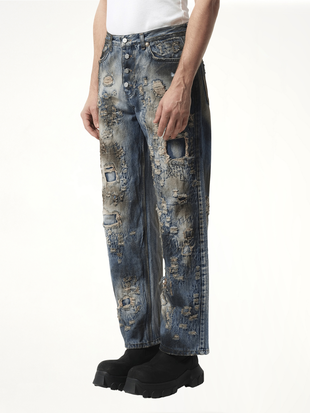 Combat Casualty Care Denim Pants in Blue