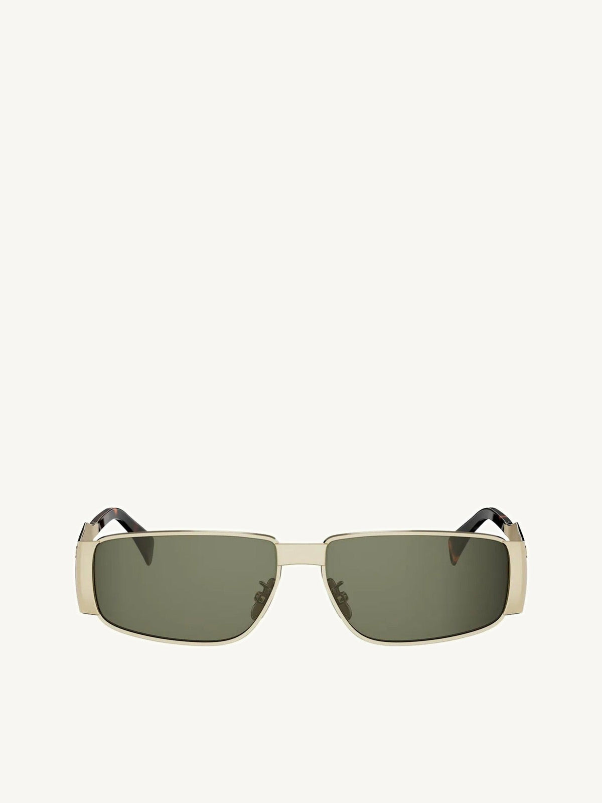 CL40325U 5930N METAL SUNGLASSES in Shiny Endura Gold/Green