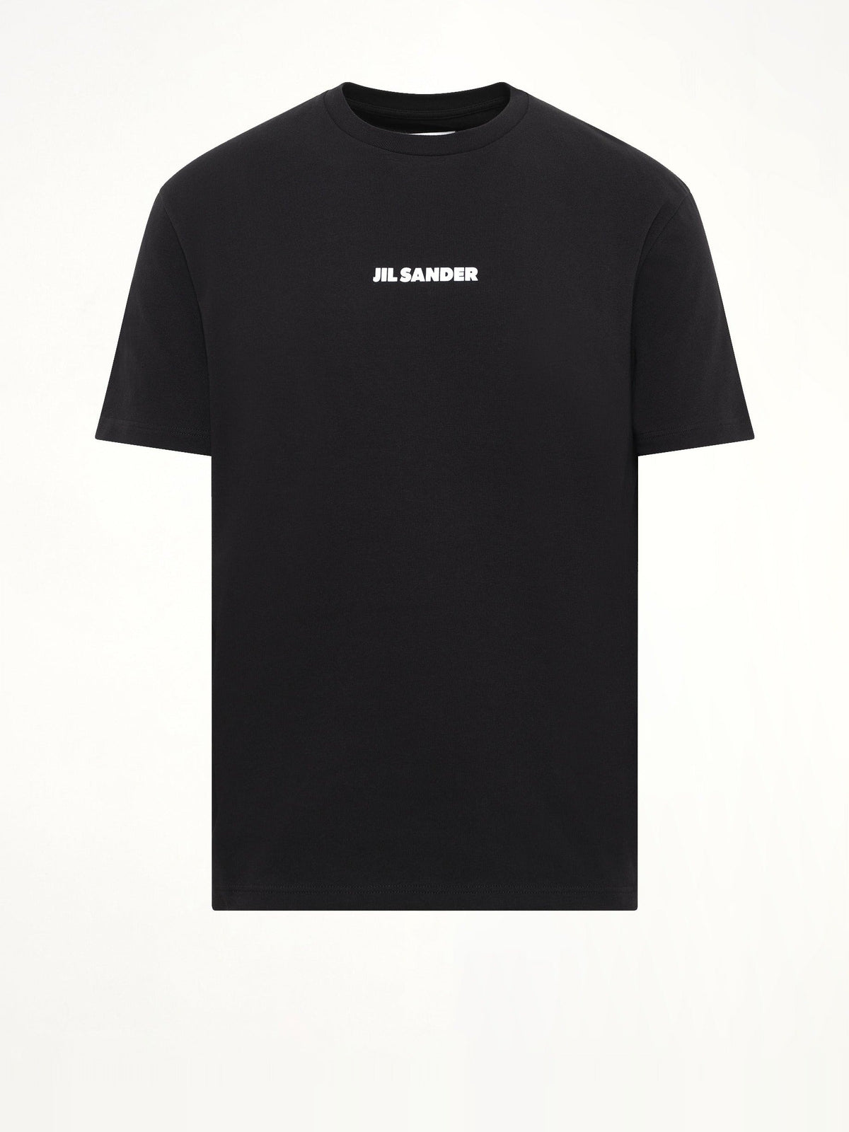 Crewneck Small Logo  T-Shirt in Black