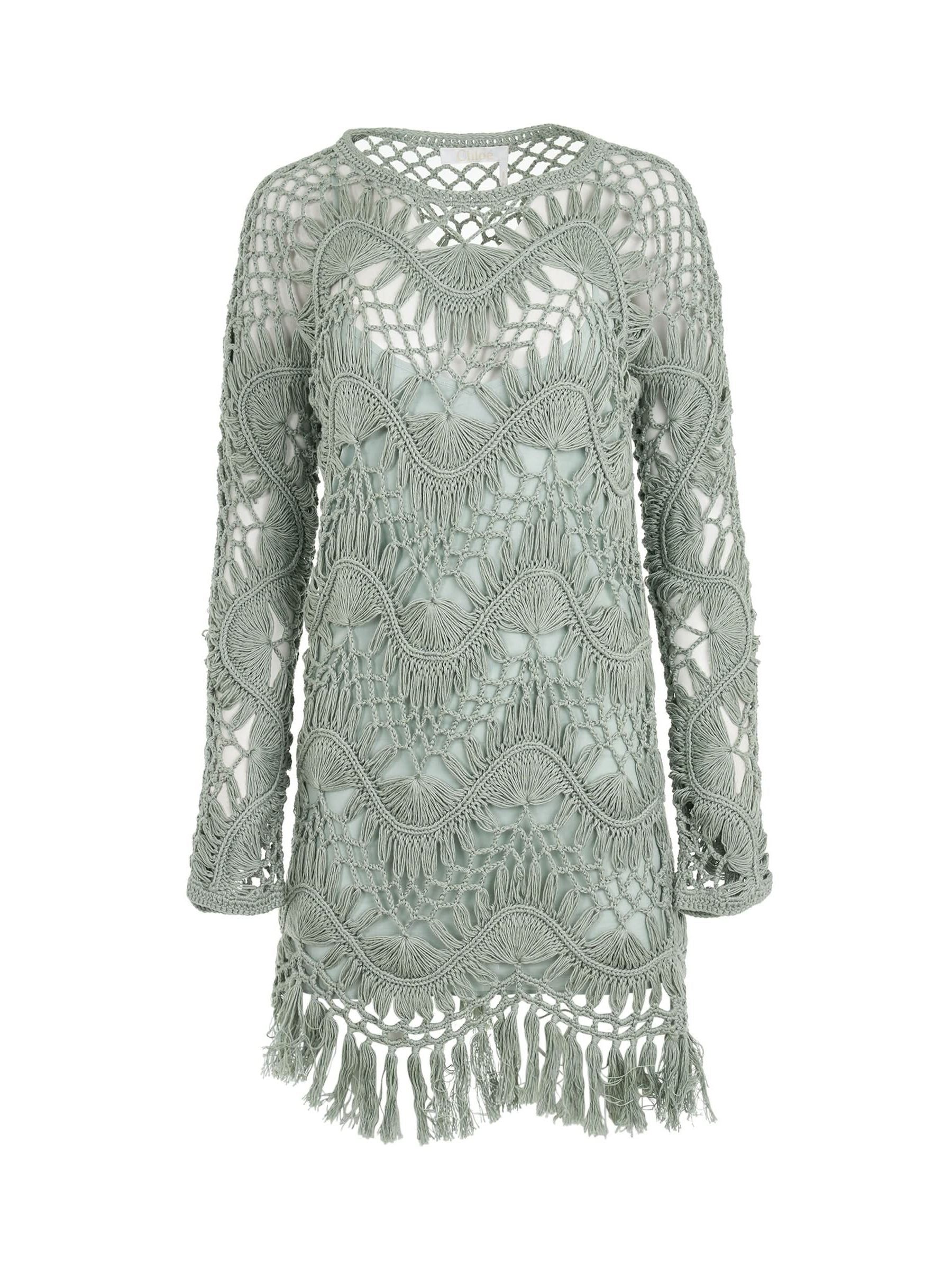 Robe Dress in Sea