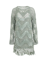 Robe Dress in Sea