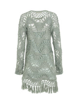 Robe Dress in Sea