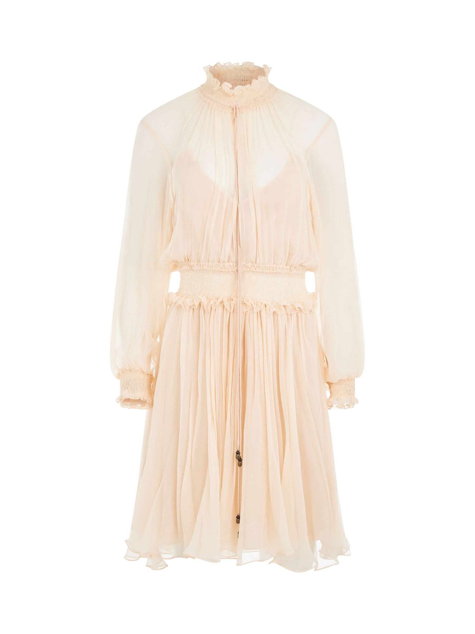 Robe Dress in Beige