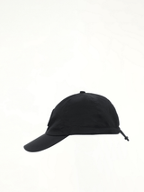 910001 Nylon Baseball Cap in Black