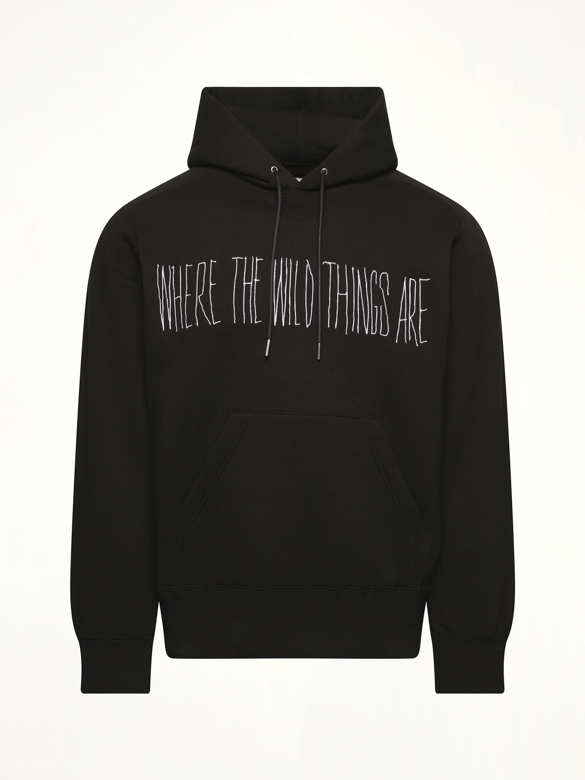 WHERE THE WILD THINGS ARE Logo Hoodie in Black