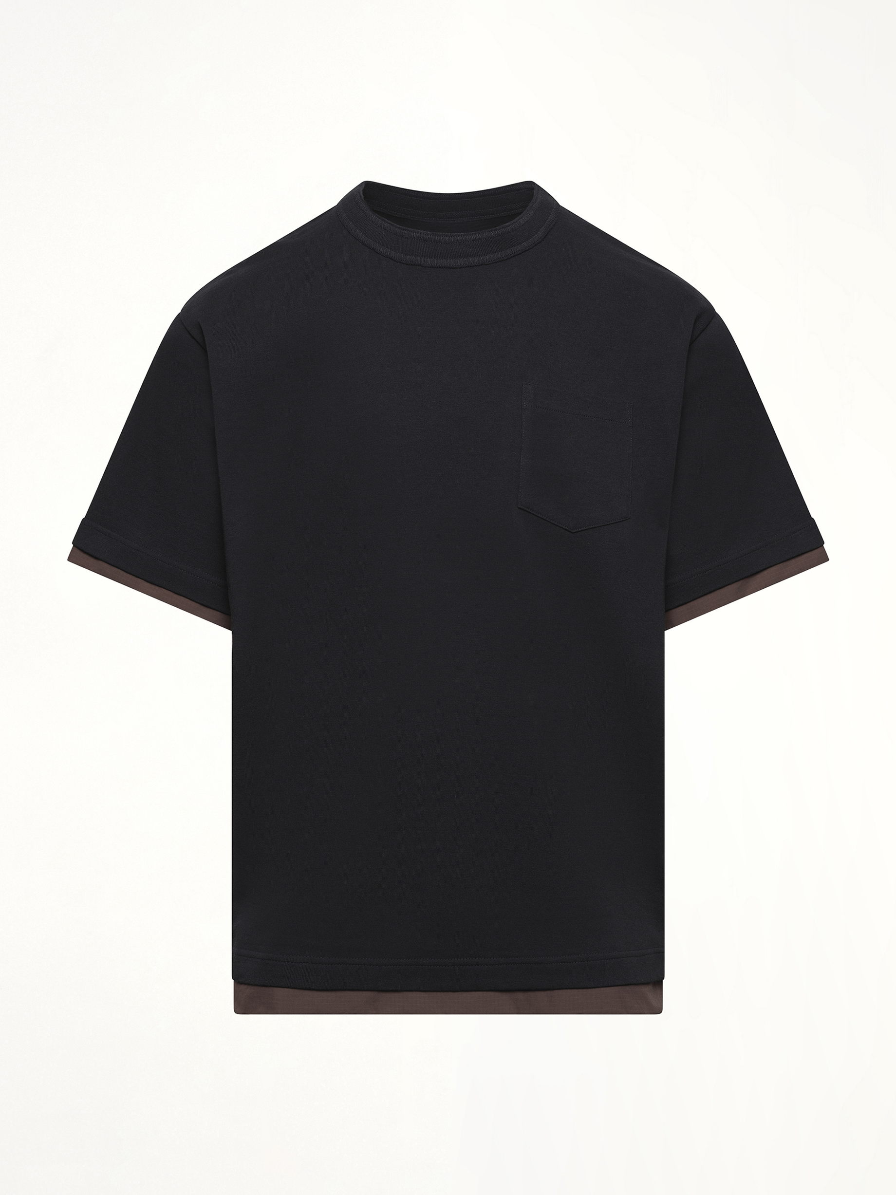 Cotton Jersey T-Shirt in Navy