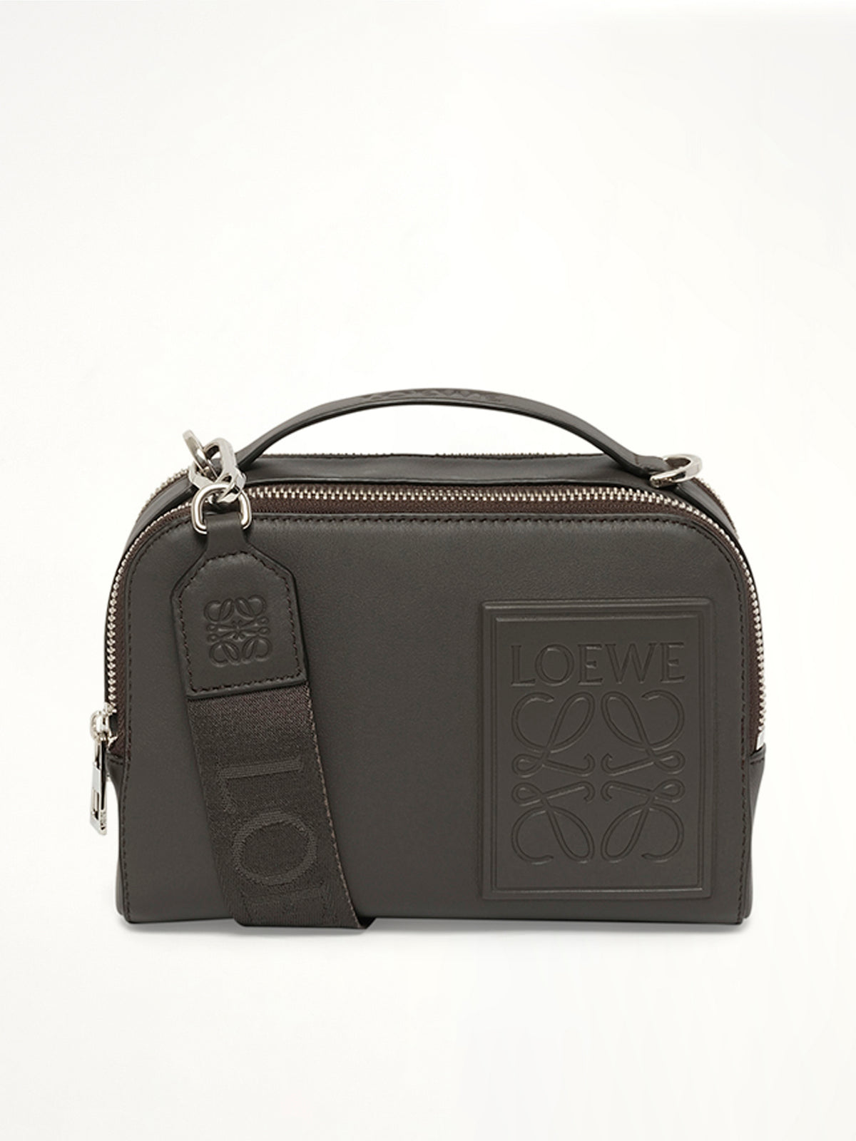 Loewe Patch Camera Bag Mini in Dark Grey