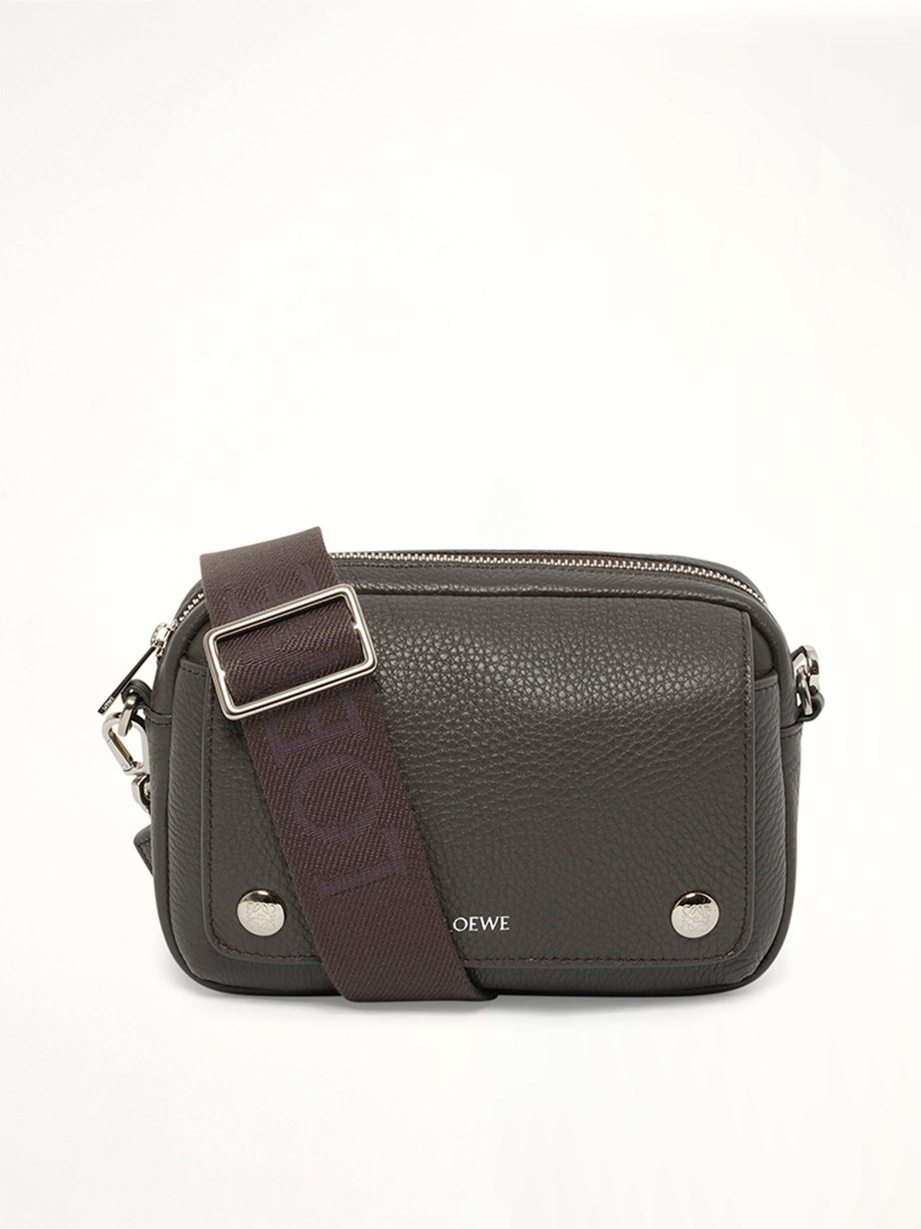 Pebble Messenger Small in Dark Grey