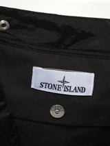 920001 Coated Nylon Tote Bag in Black