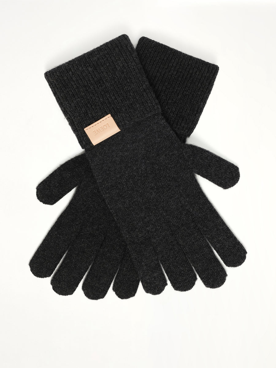 Cashmere Gloves in Black