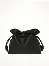 Flamenco Clutch Square in Black/Burgundy