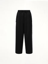 Refined Wool Pants in Black