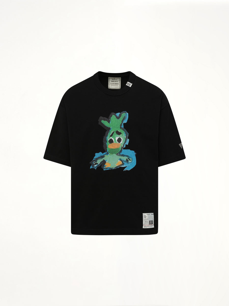 Leon Printed T-Shirt in Black
