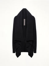 Hooded Medium Wrap in Black