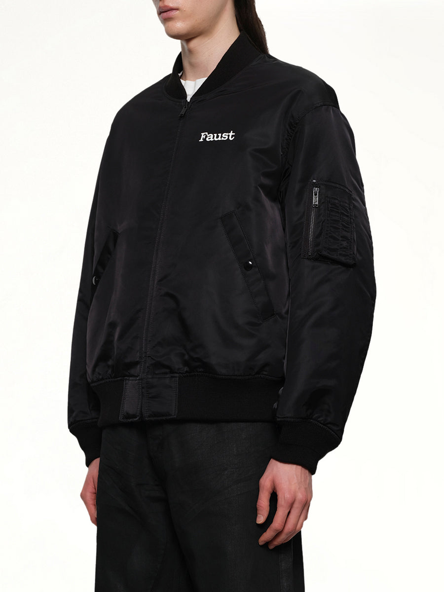 Faust Bomber Jacket in Black
