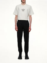 6200010 Cotton Fleece Sweatpants in Black