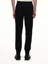 6200010 Cotton Fleece Sweatpants in Black