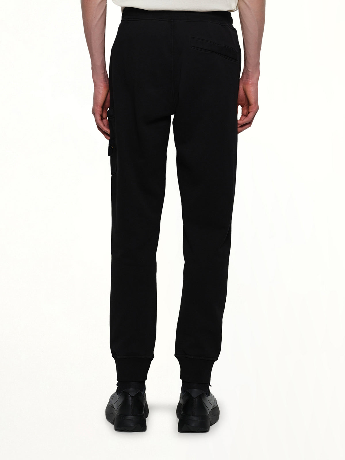 6200010 Cotton Fleece Sweatpants in Black