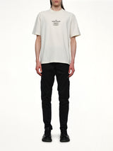 210003 02 Industrial Logos S/S T-Shirt in Ivory