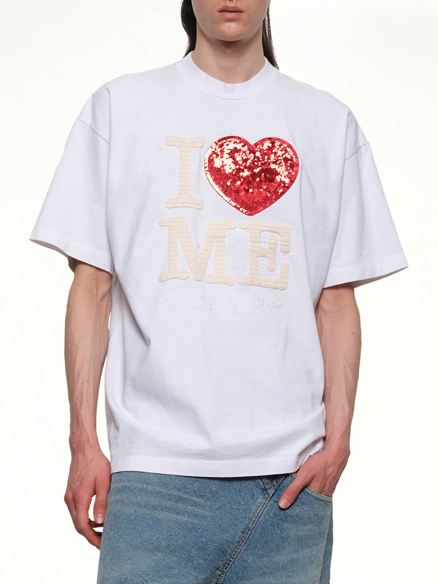 Grip-Love T-Shirt in White