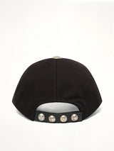 TC Skull Cotton Cap in Black