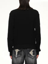 TC Long Sleeve Polo in Black