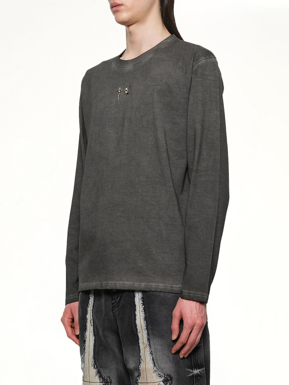 TC Basic Long-Sleeve in Charcoal