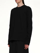 Long Sleeve Logo T-Shirt in Black