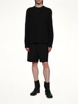 Long Sleeve Logo T-Shirt in Black