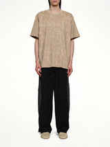 Bleaching Effect T-Shirt in Clay/Savannah