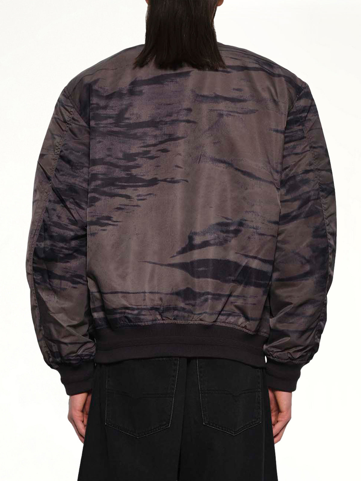 J-KEPES-DLBZ Jacket in Black/Dark Grey